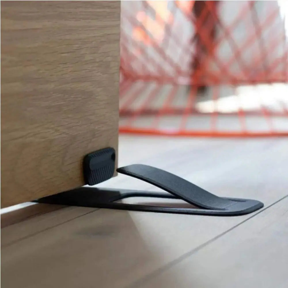 New PVC Door Stopper Invisible Safety Protector Floor Door Stopper Multifunctional Portable Door Wedge Holder Door